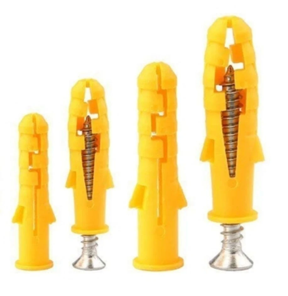 Yellow Zinc Screws With Yellow Nylon Plug suppliers